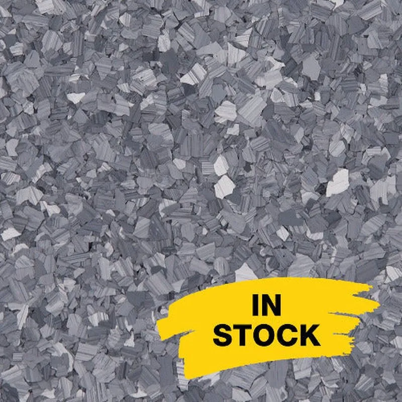 Elite Epoxy Basalt epoxy flake flooring sample