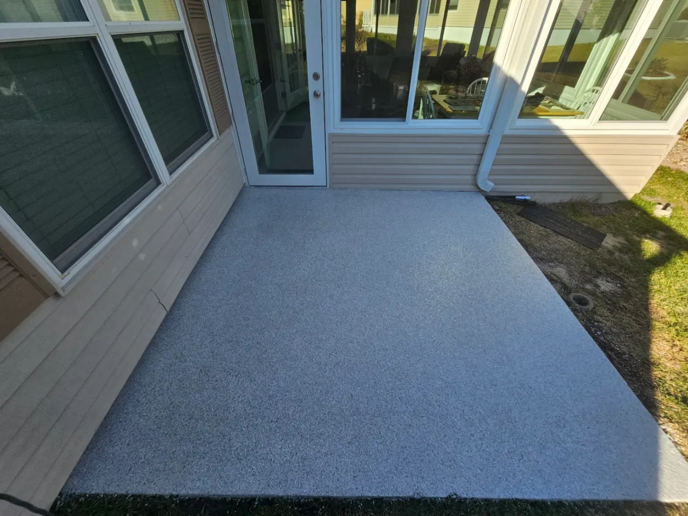 Screened Lanai Epoxy Flooring by Elite Epoxy Surfaces, Central Florida