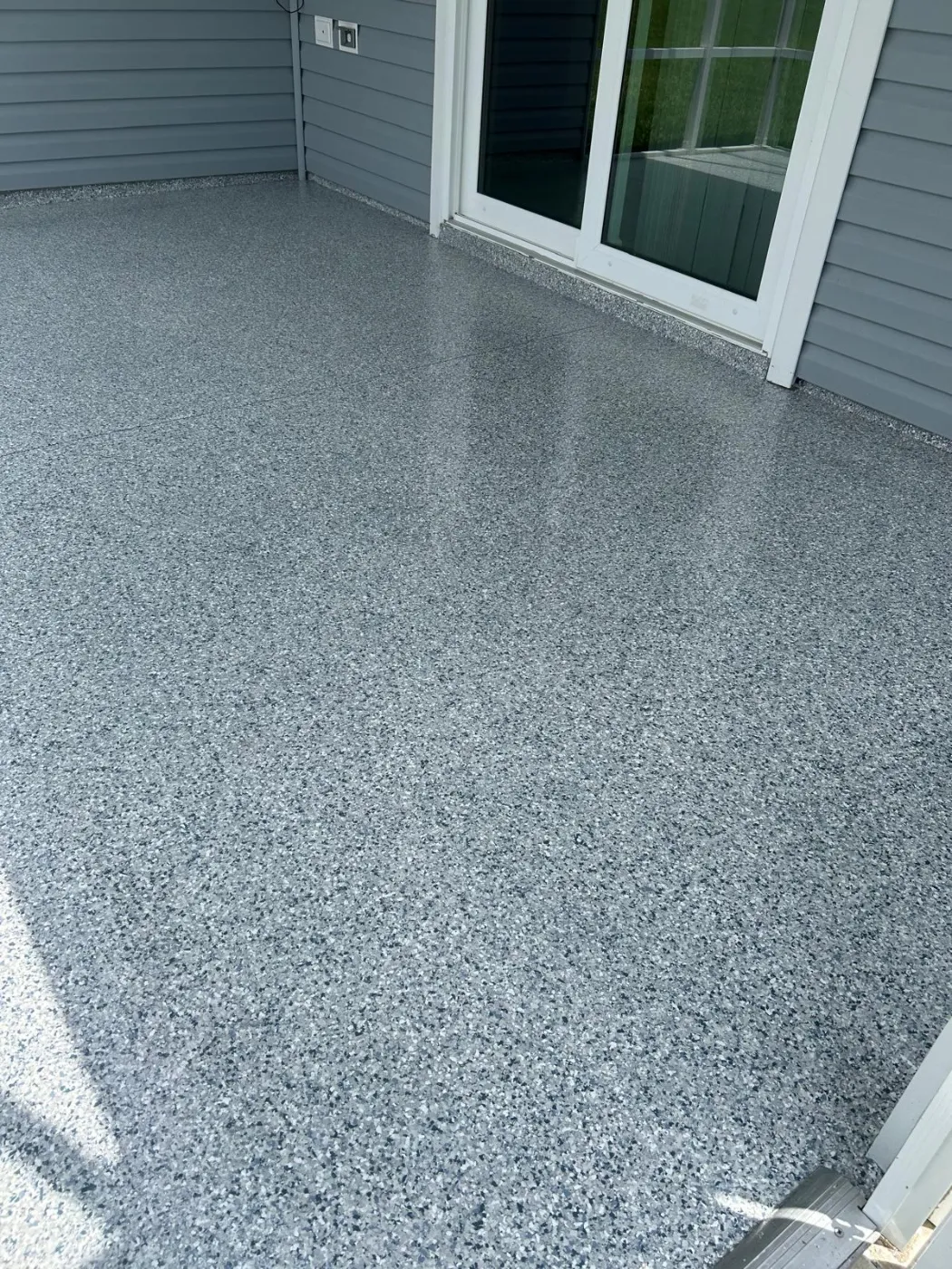 Screened Lanai Concrete Coating by Elite Epoxy Surfaces, Central Florida