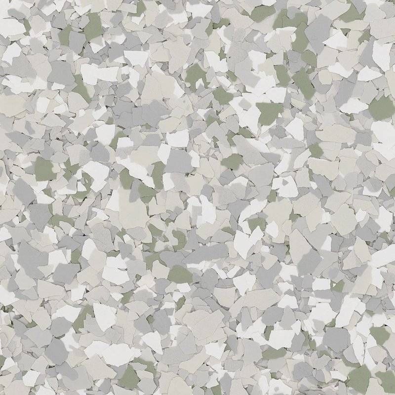 Elite Epoxy Sea Crest epoxy flake flooring sample