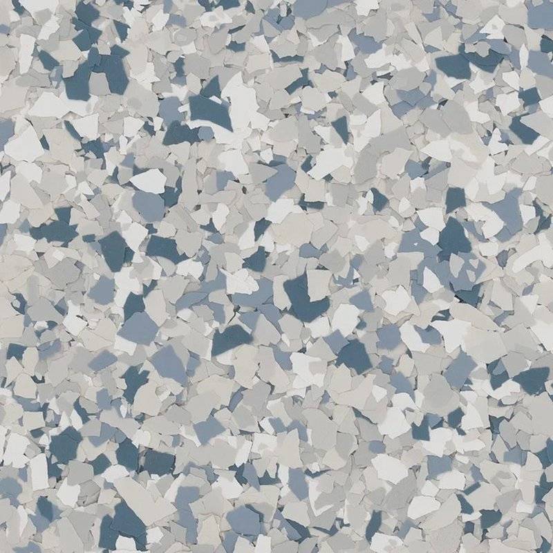 Elite Epoxy Tidal Wave epoxy flake flooring sample