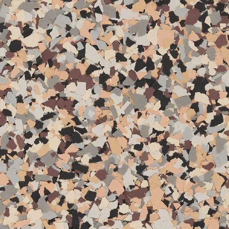 Elite Epoxy Wren epoxy flake flooring sample